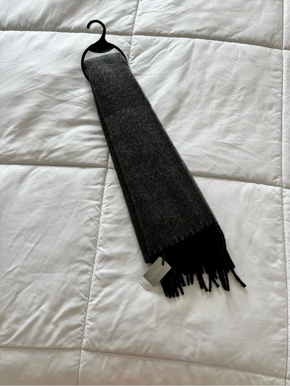 Tessilechiti 1987 Black and Charcoal Men’s Scarf